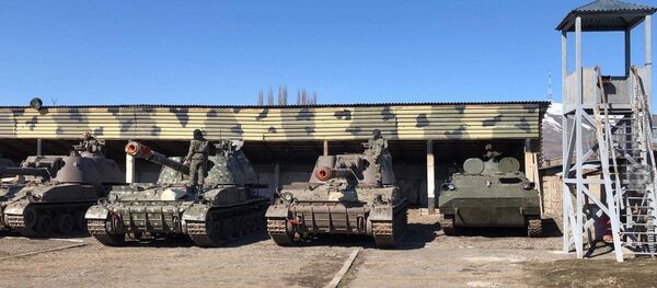 Армянские артиллерийские установки Армянские артиллерийские установки - Sputnik Армения