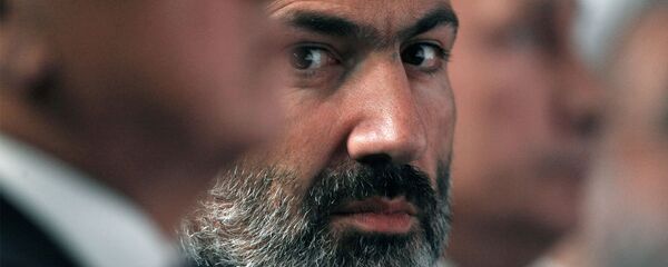 Премьер-министр Армении Никол Пашинян на заседании Высшего Евразийского экономического совета и глав приглашенных государств (1 октября 2019). Еревaн - Sputnik Արմենիա