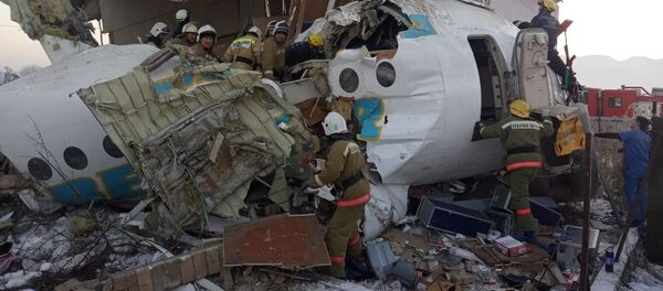 Крушение пассажирского самолета в Казахстане - Sputnik Армения