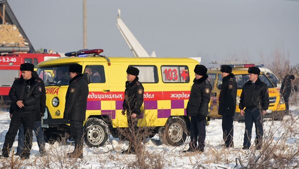 Крушение пассажирского самолета в Казахстане - Sputnik Армения