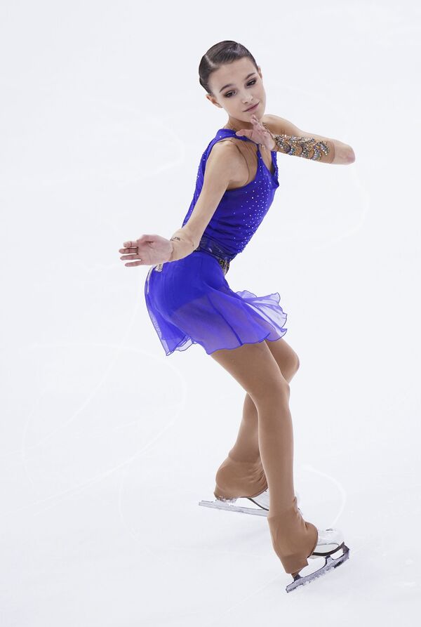 Фигуристка Щербакова стала чемпионкой России по фигурному катанию - Sputnik Армения
