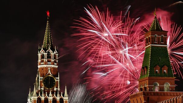 Празднование Нового года в Москве - Sputnik Армения