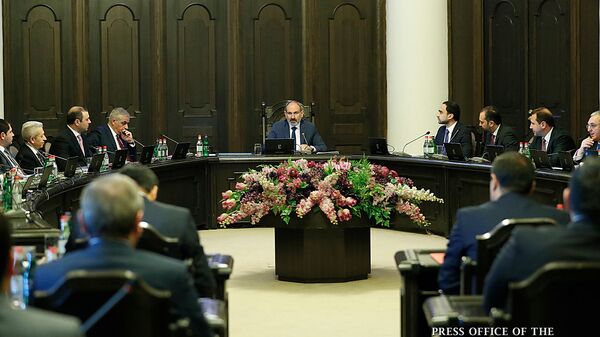 Первое заседание правительства Армении 2020 года (9 января 2020). Еревaн - Sputnik Արմենիա