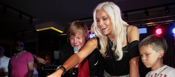 Андрей Григорьев-Апполонов и его бывшая супруга Марина Андрей Григорьев-Апполонов и его бывшая супруга Марина - Sputnik Армения