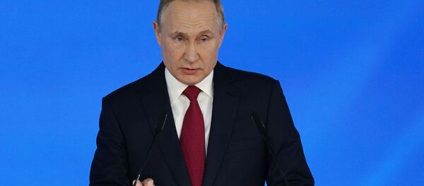 Ежегодное обращение президента России Владимира Путина к Федеральному Собранию (15 января 2020). Москва Ежегодное обращение президента России Владимира Путина к Федеральному Собранию (15 января 2020). Москва - Sputnik Армения