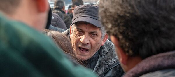 Акция протеста у Дома правительства фермеров (16 января 2020). Еревaн - Sputnik Արմենիա