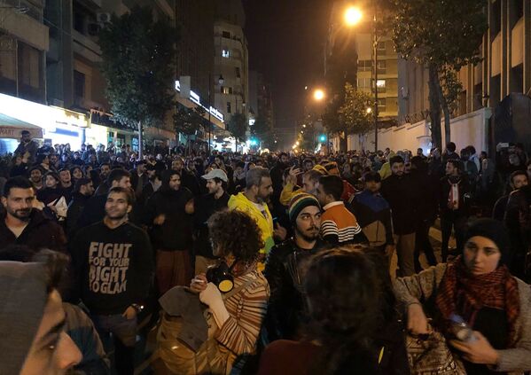 Протестные акции в Бейруте - Sputnik Армения