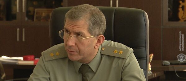 Первый заместитель начальника Генштаба ВС РА, генерал-майор Оник Гаспарян - Sputnik Армения