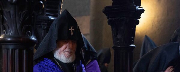 Поминальная литургия в память о жертвах погромов в Сумгаите - Sputnik Արմենիա