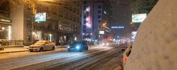 Снег в Ереване Снег в Ереване - Sputnik Արմենիա