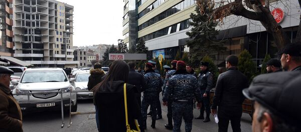 Стрельба в фойе Эребуни плаза (23 января 2020). Еревaн - Sputnik Արմենիա