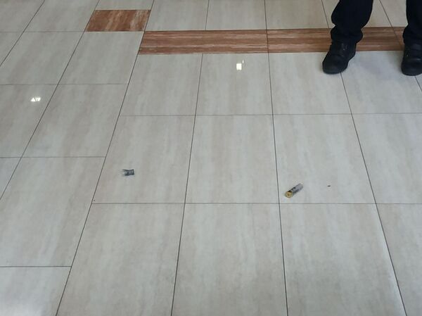 Кадр дня: Предполагаемый стрелок уехал на машине врио главы полиции Кадр дня: Предполагаемый стрелок уехал на машине врио главы полиции - Sputnik Армения