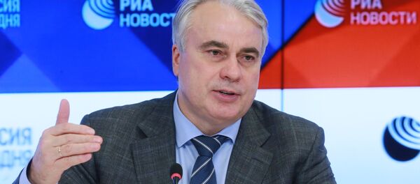 Председатель Комитета Госдумы России по энергетике Павел Завальный во время пресс-конференции в Международном мультимедийном пресс-центре МИА Россия сегодня (17 января 2020). Москвa - Sputnik Армения