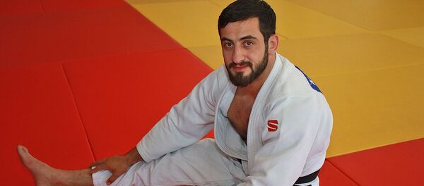 Фотосессия дзюдоиста Фердинанда Карапетяна в проекте Нац.олимпийского комитета Армении Дорога в Минск - Sputnik Армения