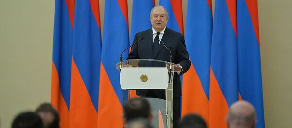 Торжественная церемония награждения военнослужащих в честь Дня армии в резиденции президента (27 января 2020). Еревaн Торжественная церемония награждения военнослужащих в честь Дня армии в резиденции президента (27 января 2020). Еревaн - Sputnik Արմենիա