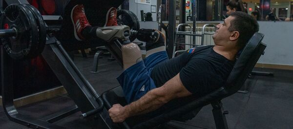 Основанный Саркисом Степаняном спортзал для людей с инвалидностью - Sputnik Армения