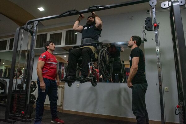 Основанный Саркисом Степаняном спортзал для людей с инвалидностью - Sputnik Армения