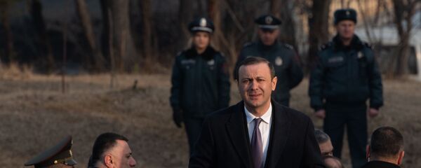 День Армии в Мемориальном комплексе Ераблур (28 января 2020). Еревaн День Армии в Мемориальном комплексе Ераблур (28 января 2020). Еревaн - Sputnik Արմենիա