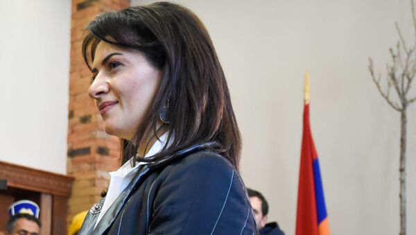 Анна Акобян посетила реабилитационный центр защитника Отечества (28 января 2020). Еревaн - Sputnik Արմենիա