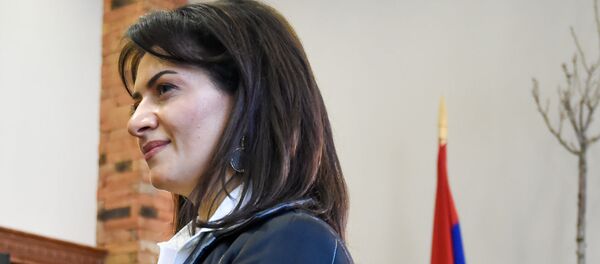 Анна Акобян посетила реабилитационный центр защитника Отечества (28 января 2020). Еревaн - Sputnik Արմենիա