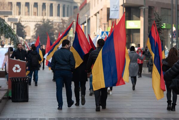 Празднование Дня Армии (28 января 2020). Еревaн - Sputnik Армения