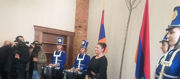 Анна Акобян посетила реабилитационный центр защитника Отечества (28 января 2020). Еревaн - Sputnik Արմենիա