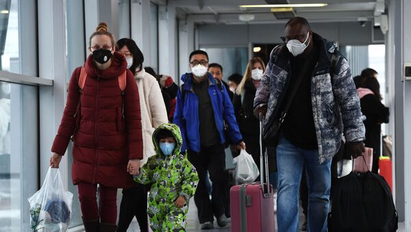  Усиление санитарно-карантинного контроля в аэропортах в связи угрозой коронавируса - Sputnik Արմենիա