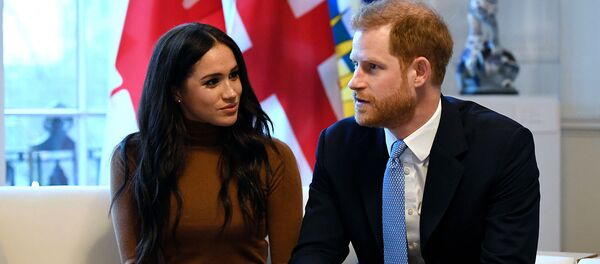 Британский принц Гарри и Меган, герцогиня Сассекская - Sputnik Արմենիա