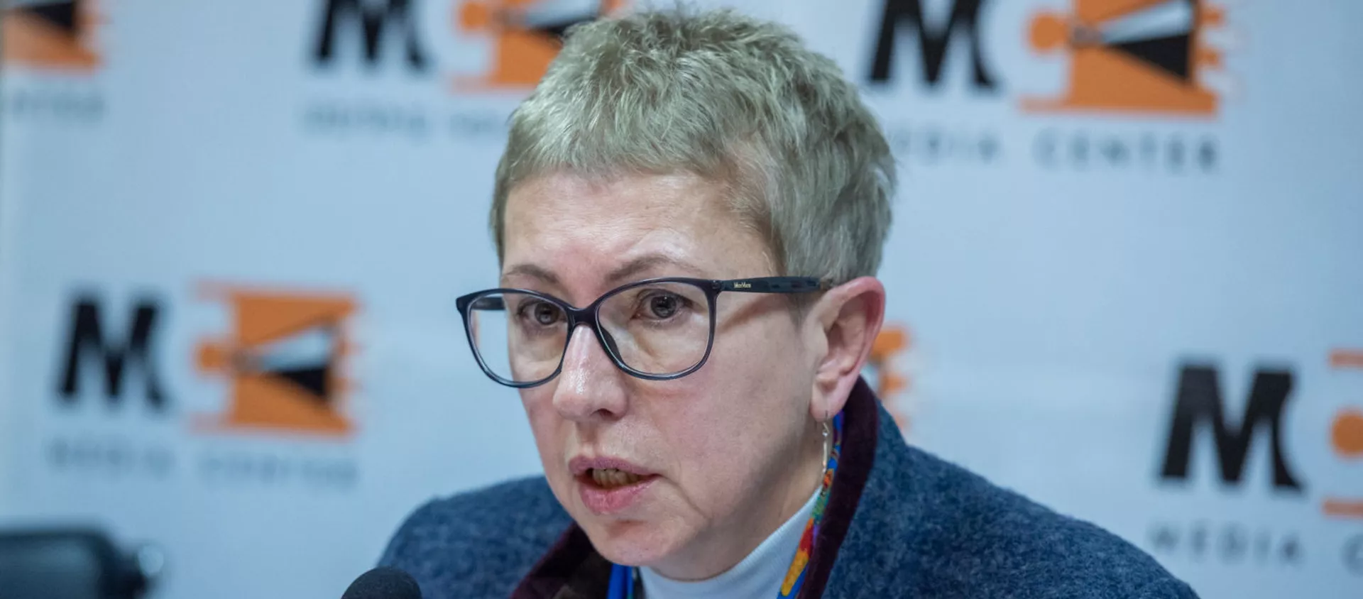 Директор Фонда Открытого Общества Армении Лариса Минасян на пресс конференции (29 января 2020). Еревaн - Sputnik Армения, 1920, 09.04.2021