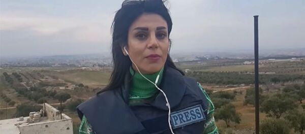 Корреспондент RT Arabic Вафа Шабруни - Sputnik Արմենիա