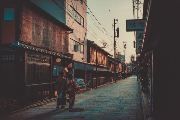 Район Гион в Киото, где работают гейши, Япония - Sputnik Армения