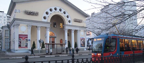 Фасад кинотеатра «Победа» на улице Абельмановская в Москве - Sputnik Армения