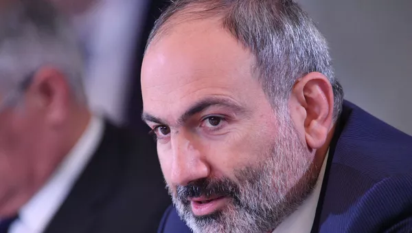 Премьер-министр Армении Никол Пашинян на заседании Евразийского межправительственного совета в Казахстане - Sputnik Армения