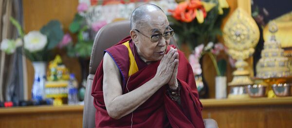 Тибетский духовный лидер Далай-Лама во время мероприятия в Маклеод Гандж (25 октября 2019). Индия Тибетский духовный лидер Далай-Лама во время мероприятия в Маклеод Гандж (25 октября 2019). Индия - Sputnik Армения