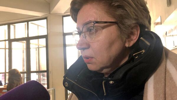 Адвокат Нарине Рштуни ответила на вопросы журналистов после судебного заседания по делу смерти Джулиетты Гукасян (4 февраля 2020). Гюмри - Sputnik Արմենիա