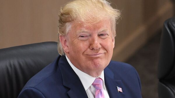  Президент США Дональд Трамп на саммите Группы двадцати (28 июня 2019). Осака - Sputnik Армения