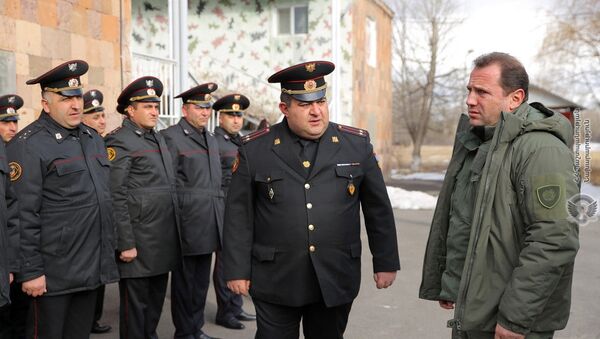 Министр обороны Давид Тоноян посетил 2-й армейский корпус (5 февраля 2020). Армения - Sputnik Արմենիա