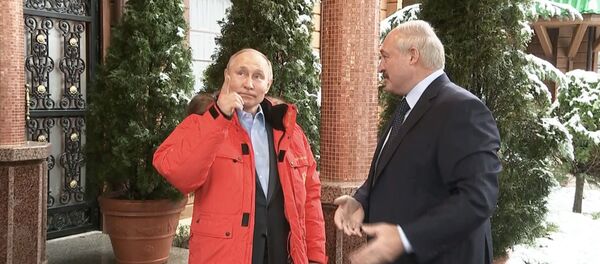 И везет же вам, и снега море: Лукашенко приехал к Путину в Сочи - Sputnik Армения