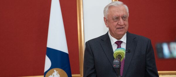 Брифинг Председателя Коллегии Евразийской экономической комиссии Михаила Мясниковича (07 февраля 2020). Еревaн - Sputnik Армения