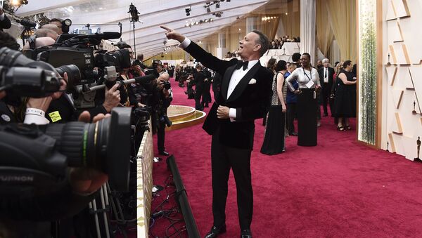 Актер Том Хэнкс на красной дорожке церемонии вручения премии Оскар 2020 (9 февраля 2020). Лос-Анджелес - Sputnik Արմենիա