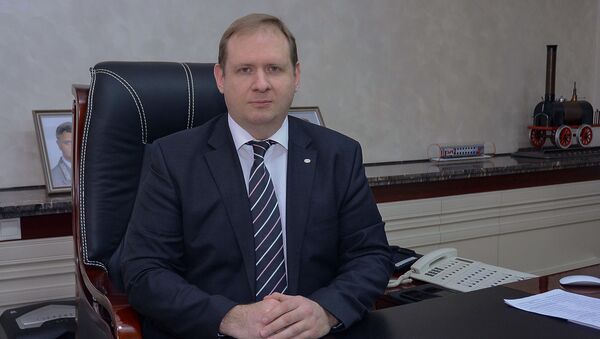 Генеральный директор Южно-Кавказской железной дороги Алексей Мельников - Sputnik Армения