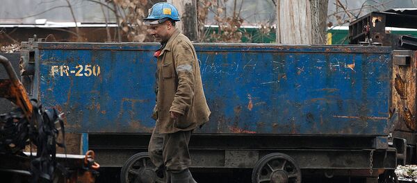 Шахтер на угольной шахте Вуйек в Катовице, в Южном горном районе Силезия (21 ноября 2018). Польша - Sputnik Արմենիա