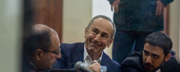 Роберт Кочарян на судебном заседании по делу 1-го марта (11 февраля 2020). Еревaн - Sputnik Արմենիա