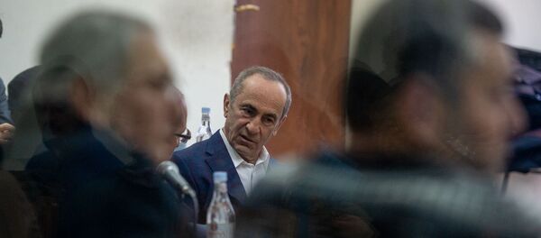 Роберт Кочарян на судебном заседании по делу 1-го марта (11 февраля 2020). Еревaн - Sputnik Արմենիա
