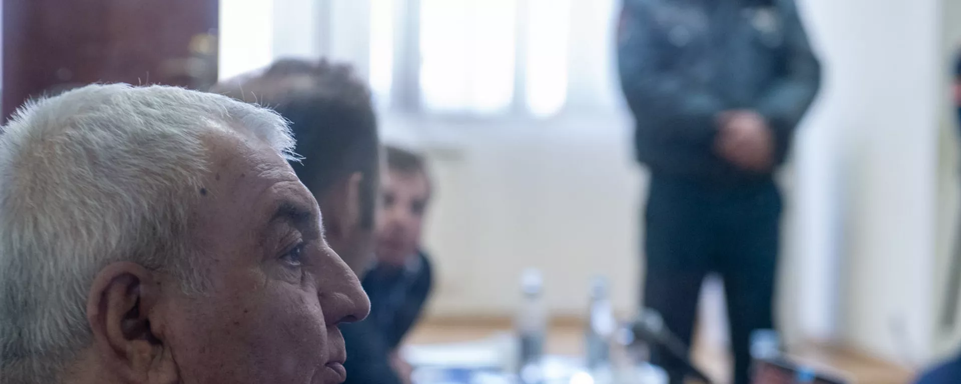 Бывший начальник генштаба ВС РА Юрий Хачатуров на судебном заседании по делу 1-го марта (11 февраля 2020). Еревaн - Sputnik Армения, 1920, 02.02.2021
