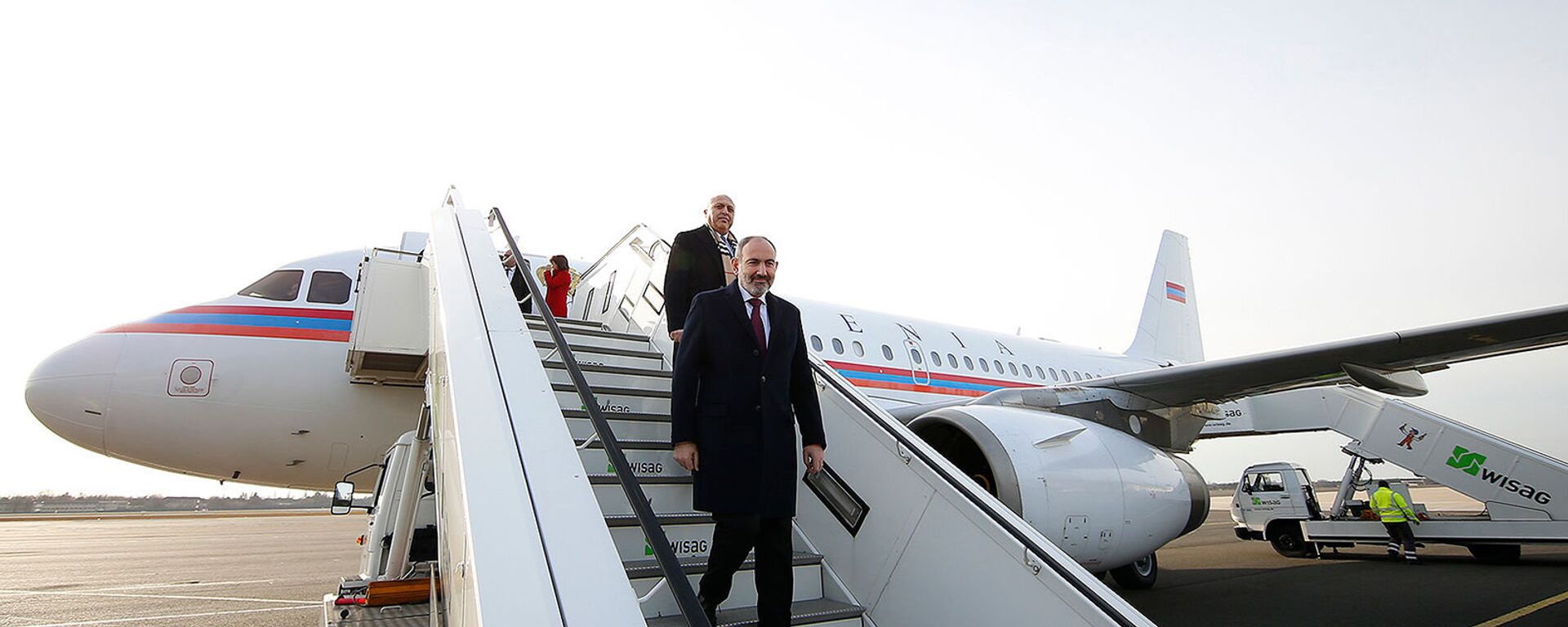 Премьер-министр Армении Никол Пашинян прибыл с официальным визитом в Германию (13 февраля 2020). Берлин - Sputnik Արմենիա, 1920, 07.04.2021