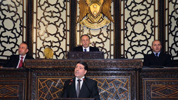 Заседание Парламента Сирии (8 июня 2015). Дамаск - Sputnik Армения