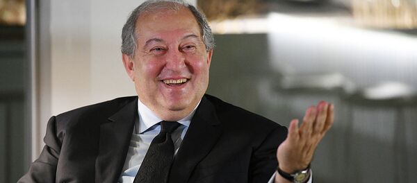 Выступление президента Армена Саркисяна на Мюнхенской конференции по безопасности (15 февраля 2020). Мюнхен Выступление президента Армена Саркисяна на Мюнхенской конференции по безопасности (15 февраля 2020). Мюнхен - Sputnik Արմենիա