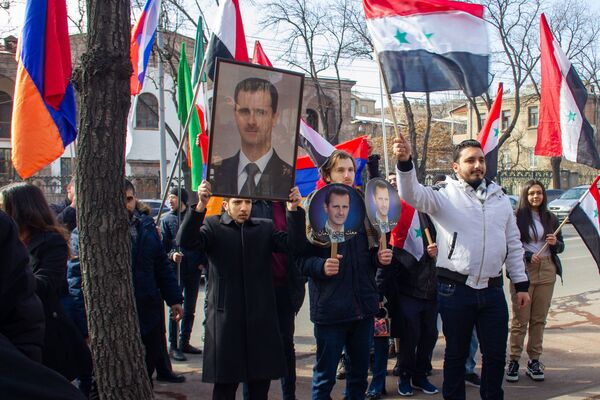 Շուքրան, Սիրիա․ Հայաստանը քայլերթով շնորհակալություն հայտնեց Ցեղասպանության ճանաչման համար Շուքրան, Սիրիա․ Հայաստանը քայլերթով շնորհակալություն հայտնեց Ցեղասպանության ճանաչման համար - Sputnik Արմենիա