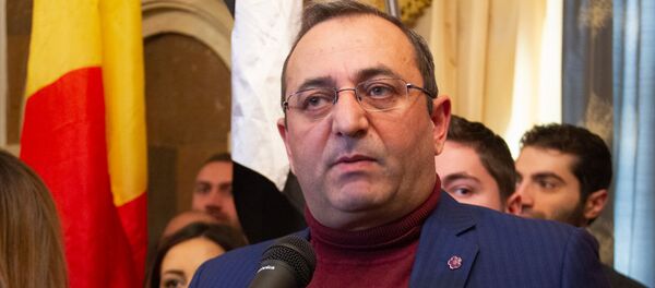 Арцвик Минасян, представитель партии Дашнакцутюн, в посольстве Сирии (16 февраля 2020). Еревaн Арцвик Минасян, представитель партии Дашнакцутюн, в посольстве Сирии (16 февраля 2020). Еревaн - Sputnik Արմենիա